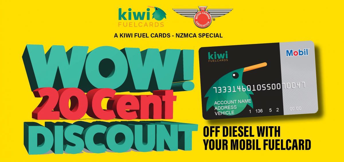 Kiwi Fuelcards New Zealand Motor Caravan Association